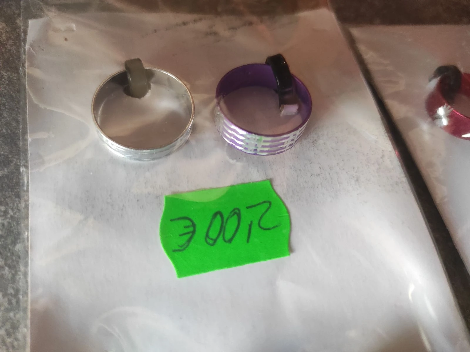 Lote 8 anéis de cores – photo 9